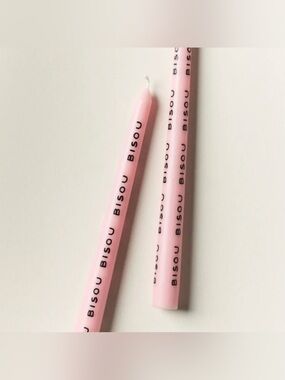 ANTHROPOLOGIE Bisou Taper Candles